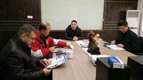 2016年12月俄罗斯客户参观我们的工厂-诺天科技